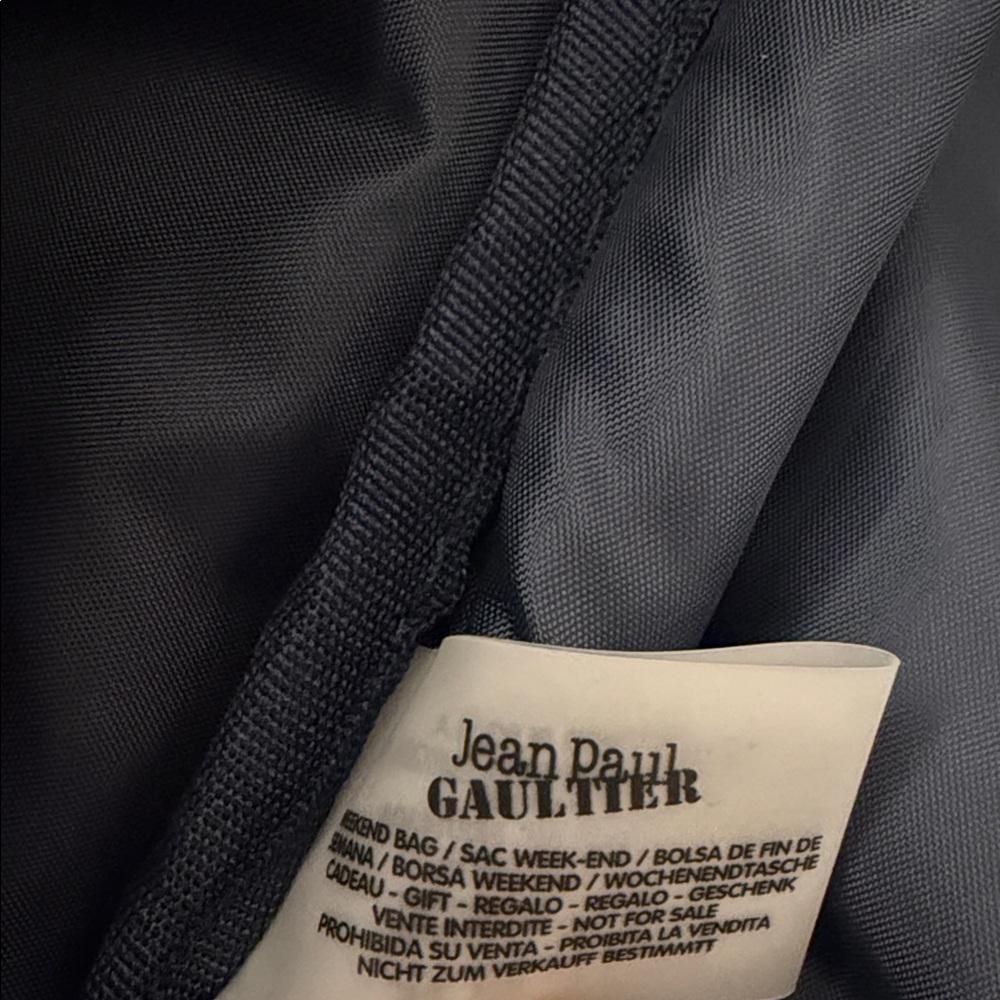 Jean Paul Gaultier Navy Blue Weekend Duffel Bag - Picture 6 of 9